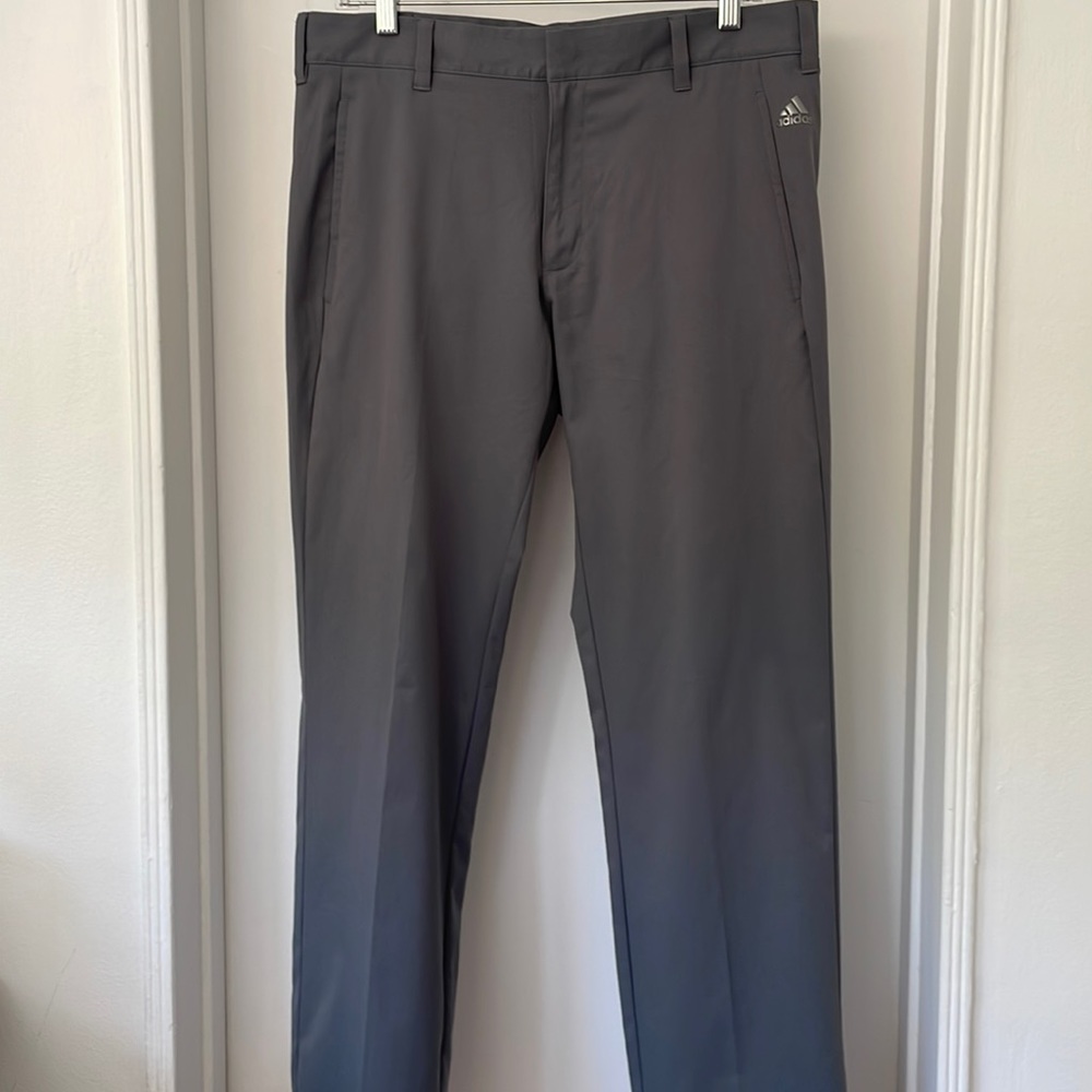 Gray Adidas Golf Pants